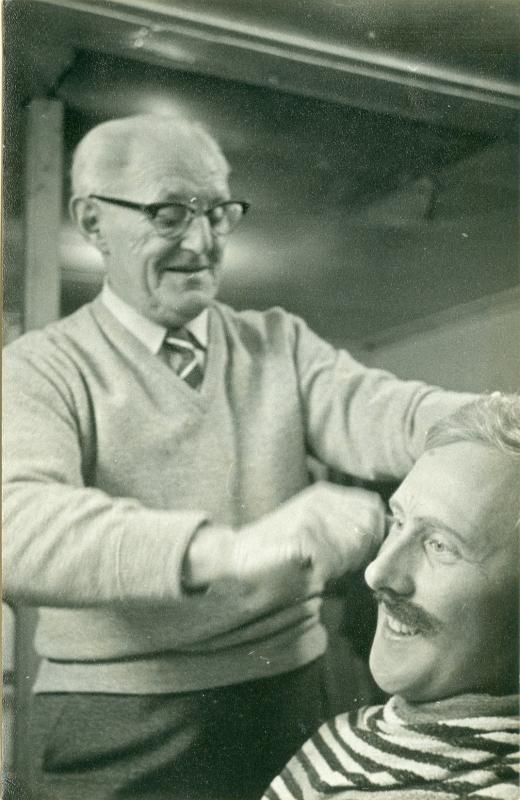 0 met regisseur Hartman, Mart van t Veer